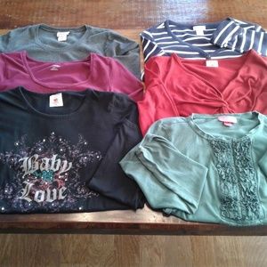 Maternity Shirt Lot